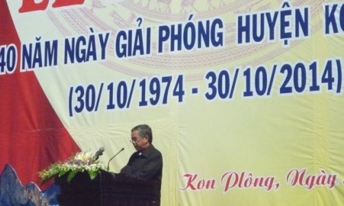 Kon Tum: kỷ niệm 40 năm Ngày giải phóng Kon Plông